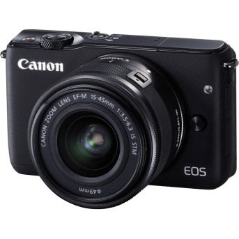 Фотоаппарат Canon EOS M10 15-45mm black - Metoo (1)