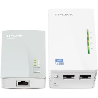 Адаптер powerline TP-LINK TL-WPA4220KIT - Metoo (1)