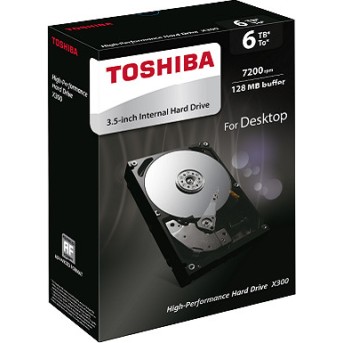 Внутренний жесткий диск HDD 8Tb 3,5" TOSHIBA HDWF180UZSVA - Metoo (2)