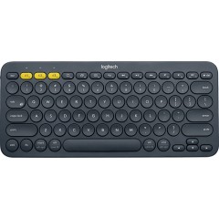 Клавиатура беспроводная Logitech K380 (DARK GREY, Multi-Device, Bluetooth Classic (3.0), 2 батарейки типа ААА) (M/<wbr>N: Y-R0056)