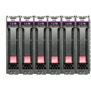 HPE MSA 7.2TB SAS 12G Enterprise 10K SFF (2.5in) M2 3yr Wty 6-pack HDD Bundle