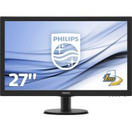 Монитор жидкокристаллический PHILIPS Monitor Philips 273V5LHAB '23,6 TN LED/FHD/1920x1080/300кд/м/170-160/VGA/1xHDMI/DVI-D/Black