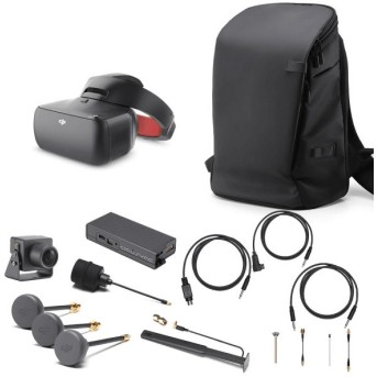 Очки виртуальной реальности DJI Goggles Racing Edition (в комплекте с Ocusync System - Carry More Backpack) - Metoo (2)