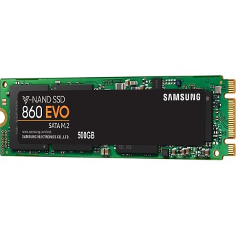 SSD накопитель 500Gb Samsung 860 EVO MZ-76E500BW/<wbr>EU, 2.5", SATA III - Metoo (4)