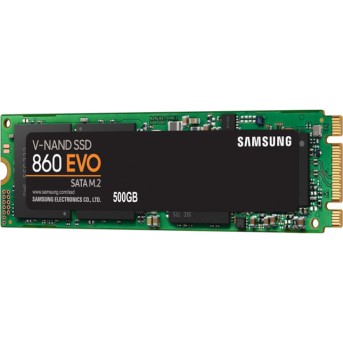 SSD накопитель 500Gb Samsung 860 EVO MZ-76E500BW/<wbr>EU, 2.5", SATA III - Metoo (5)