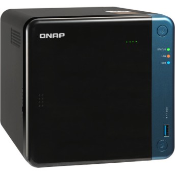Сетевое оборудование QNAP Сетевой RAID-накопитель Qnap TS-453Be-4G, 4 отсека 3,5"/<wbr>2,5", 2 HDMI-порта. Intel Celeron J3455 1,5 ГГц, 4 ГБ - Metoo (7)