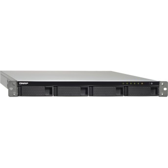Сетевое оборудование QNAP Сетевой RAID-накопитель Qnap TS-453BU-RP-4G, 4 отсека 3,5"/<wbr>2,5", стоечное исполнение, 2 блока питания. Intel Celeron J3455 1,5 ГГц, 4 ГБ. Направляющие в комплект поставки не входят - Metoo (2)