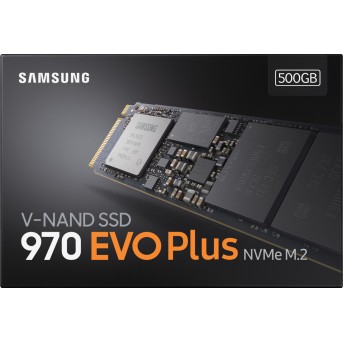 SSD накопитель 500Gb Samsung 970 EVO Plus MZ-V7S500BW, M.2, PCI-E 3.0 - Metoo (6)