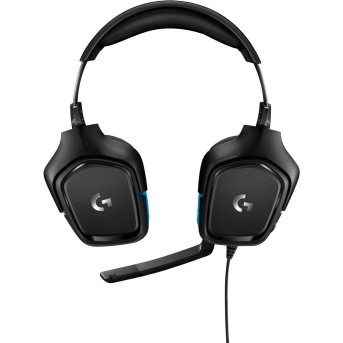 Гарнитура игровая Logitech G432 Gaming Headset Leatherette (M/<wbr>N: A00090/<wbr>A00092) 981000770 - Metoo (4)