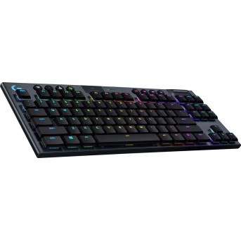 Клавиатура игровая Logitech G915 TKL (механическая, без цифрового блока, с RGB-подсветкой и поддержкой технологии Lightspeed), 2.4GHZ/<wbr>BT, CLICKY SWITCH (M/<wbr>N: YR0076 / C-U0018) - Metoo (6)