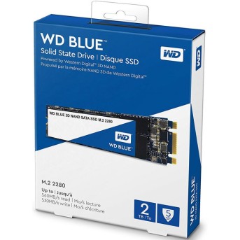 Накопитель SSD M.2 2280 Western Digital WDS200T2B0B - Metoo (3)