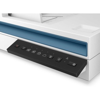 Сканер HP 20G05A ScanJet Pro 2600 f1 (A4) 1200x12000 dpi, 48 bit, ADF (60 pages), 25 ppm, USB 2.0, Duty cycle 1500 pages - Metoo (9)