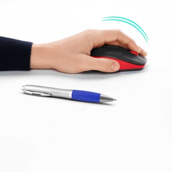 Мышь Logitech беспроводная M190 Red - Metoo (6)