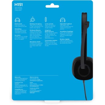 Наушники Logitech H151 - Metoo (4)