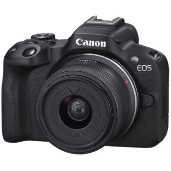 Фотоаппарат Canon D.CAM EOS R50 BK + RFS18-45 S SEE - Metoo (4)