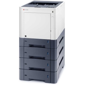 Цветной лазерный принтер Kyocera P6230cdn (A4, 1200 dpi, 1024 Mb, 30 ppm, дуплекс, USB 2.0, Gigabit Ethernet, тонер) продажа только с доп. тонерами TK-5270K/Y/M/C в Metoo.kz - Metoo (4)