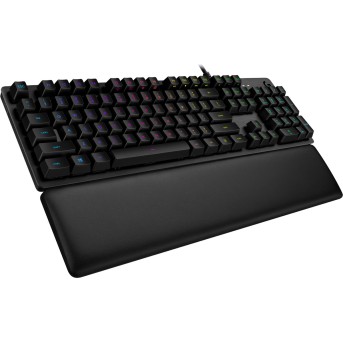 Клавиатура Logitech игровая механическая G513 CARBON LIGHTSYNC RGB, GX Red, CARBON, RUS, USB, LINEAR - Metoo (4)