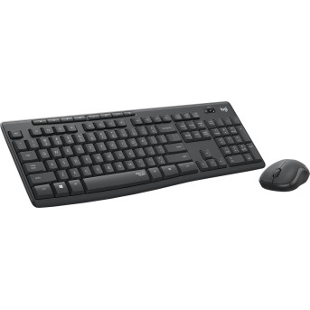 Комплект беспроводной Logitech MK295 с поддержкой SilentTouch (клавиатура+мышь, GRAPHITE, RUS, 2.4GHz) (M/<wbr>N: Y-R0042 / MR0085 / C-U0010) - Metoo (5)