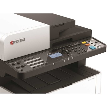 Лазерный копир-принтер-сканер Kyocera M2135dn (А4, 35 ppm, 1200dpi, 512Mb, USB, Network, автоподатчик, тонер) - Metoo (5)