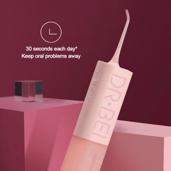 Ирригатор для полости рта Xiaomi Dr.Bei F2 Pink - Metoo (2)