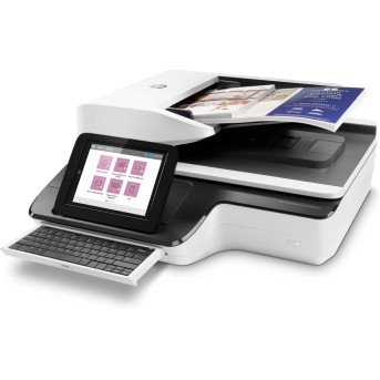 Cканер HP L2763A ScanJet Enterprise Flow N9120 fn2 (A3) 600 dpi, 24 bit, ADF (200 pages), 120/<wbr>120 ppm, USB+Ethernet, Duty cycle 12 000 pages - Metoo (4)