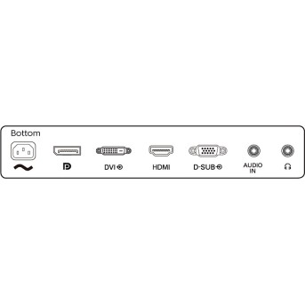Монитор LCD 23.8'' [16:9] 1920х1080(FHD) IPS, nonGLARE, 75 Hz, 300 cd/<wbr>m2, H178°/<wbr>V178°, 1000:1, 50М:1, 16.7M, 4ms, VGA, DVI, HDMI, DP, Height adj, Pivot, Tilt, Swivel, Speakers, 3Y, Black - Metoo (10)