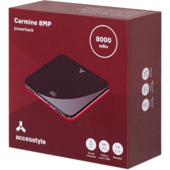 Внешние аккумуляторы Accesstyle Carmine 8MP - Metoo (1)
