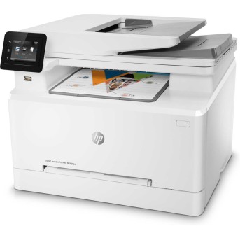МФУ HP Color LaserJet Pro MFP M283fdw Prntr (A4) Printer/<wbr>Scanner/<wbr>Copier/<wbr>Fax/<wbr>ADF, 600 dpi, 21 ppm, 800 MHz, 256 MB DDR, 256 MB Flash, tray 250 pages, USB+Ethernet+WiFi, Duty cycle 40000 pages - Metoo (8)
