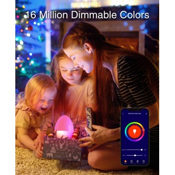 Часы-ночник с будильником Nitebird Baby Night Light - Metoo (7)