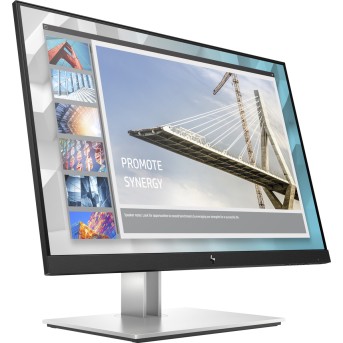 Монитор LCD 24'' [16:9] 1920х1200(WUXGA) IPS, nonGLARE, 60 Hz, 250 cd/<wbr>m2, H178°/<wbr>V178°, 1000:1, 20М:1, 16.7M, 5ms, VGA, HDMI, DP, USB-Hub, Height adj, Pivot, Tilt, Swivel, 1Y, Black,Silver - Metoo (5)