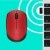 Мышь Logitech беспроводная M171 Red - Metoo (6)