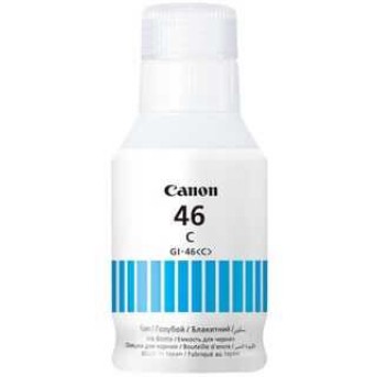 Чернила Canon GI-46 Cyan для MAXIFY GX6040/<wbr>GX7040 (голубой) - Metoo (1)