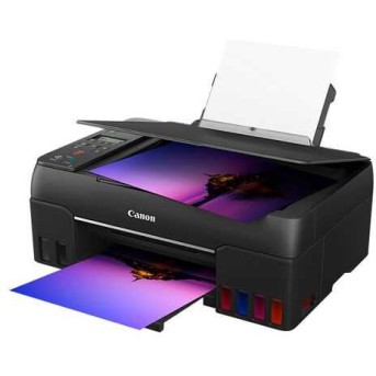 PIXMA G640 (A4, Printer/<wbr>Scanner/<wbr>Copier/<wbr>, 4800 x 1200 dpi, inkjet, Color, 3,9 ppm, tray 100 pages, LCD Mono, USB 2.0, RJ-45, WIFI cart. GI-43) - Metoo (4)