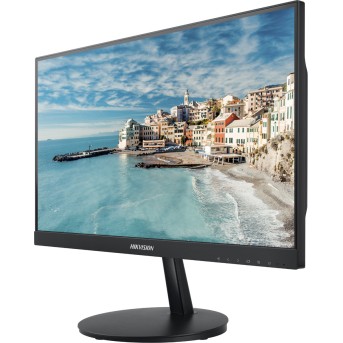 Монитор Hikvision 21.5" 1080P, HDMI/<wbr>VGA input, narrow frames, view angle:178°/<wbr>178°, plastic casing, VESA, base bracket included, 12V DC - Metoo (2)