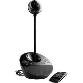 Веб-камера для видеоконференций Logitech BCC950, конструкция "всё-в-одном" для установки на столе: камера, устройство громкой связи, пульт ДУ (M/<wbr>N: V-U0029) - Metoo (7)