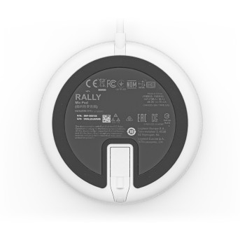 Модуль микрофонов Logitech для Rally (Rally Mic Pod White, в модуле 4 всенаправленных микрофона в одном корпусе, подключение к настольному концентратору) 952000038 в Metoo.kz - Metoo (3)