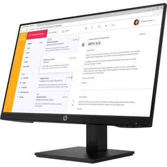 Монитор жидкокристаллический HP HP Monitor P24h G4 23.8" IPS 1920 x 1080/<wbr>5 ms/<wbr>DP/<wbr>HDMI/<wbr>VGA/<wbr>3 Year - Metoo (7)