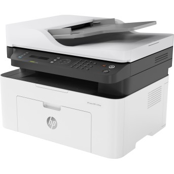 МФУ HP 4ZB84A Laser MFP 137fnw Printer (A4) , Printer/<wbr>Scanner/<wbr>Copier/<wbr>ADF/<wbr>Fax, 1200 dpi, 20 ppm, 128 MB, 600 MHz, 150 pages tray, USB+Ethernet+WiFi, Duty 10K pages - Metoo (1)