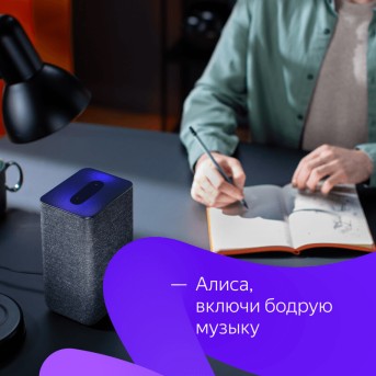 Колонки с голосовым помощником Yandex YNDX-00051 Black - Metoo (3)