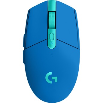 Мышь игровая беспроводная Logitech G305 LIGHTSPEED Blue (M/<wbr>N: M-R0071 / C-U0008) - Metoo (1)