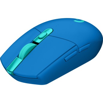 Мышь игровая беспроводная Logitech G305 LIGHTSPEED Blue (M/<wbr>N: M-R0071 / C-U0008) - Metoo (5)