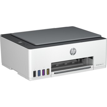 МФУ HP 1F3W2A Smart Tank 520 (A4), /White with grey cover/<wbr>, Color Ink Printer/<wbr>Scanner/<wbr>Copier, 600 dpi, 12/<wbr>5 ppm, 980MHz, Duty 800p, Tray 100, USB - Metoo (4)