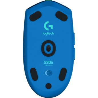 Мышь игровая беспроводная Logitech G305 LIGHTSPEED Blue (M/<wbr>N: M-R0071 / C-U0008) - Metoo (2)