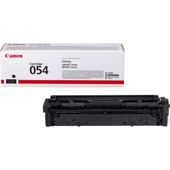 Тонер 054 BK (черный) для i-SENSYS LBP62х/<wbr>MF64x (ISO 1500 стр) - Metoo (1)