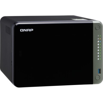 Сетевое оборудование QNAP TS-653D-4G Сетевой RAID-накопитель, 6 отсеков 3,5"/<wbr>2,5", 2 порта 2,5 GbE BASE-T, HDMI-порт. Intel Celeron J4125 2,0 ГГц (2,7 ГГц), 4 ГБ DDR4. - Metoo (7)