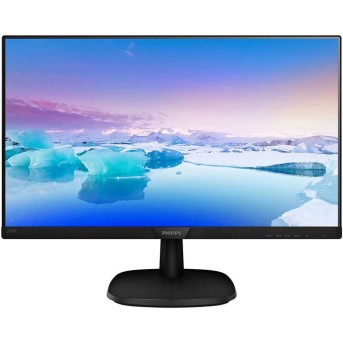 Монитор LCD 23.8'' [16:9] 1920х1080(FHD) IPS, nonGLARE, 75 Hz, 250 cd/<wbr>m2, H178°/<wbr>V178°, 1000:1, 200M:1, 16.7M, 4ms, VGA, HDMI, DP, Tilt, Speakers, 3Y, Black - Metoo (1)