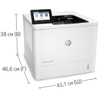 Принтер лазерный HP LaserJet Ent M611dn Printer - Metoo (5)