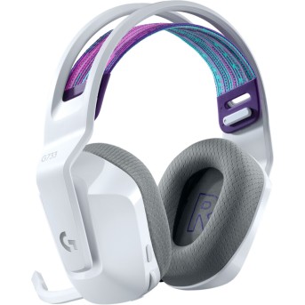 Гарнитура беспроводная игровая Logitech G733 LIGHTSPEED Wireless RGB Gaming Headset - WHITE - 2.4GHZ - N/<wbr>A - EMEA (M/<wbr>N: A00125 / A-00080) - Metoo (2)