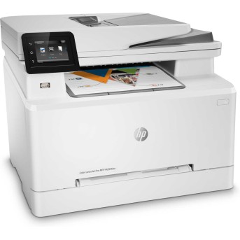МФУ HP Color LaserJet Pro MFP M283fdw Prntr (A4) Printer/<wbr>Scanner/<wbr>Copier/<wbr>Fax/<wbr>ADF, 600 dpi, 21 ppm, 800 MHz, 256 MB DDR, 256 MB Flash, tray 250 pages, USB+Ethernet+WiFi, Duty cycle 40000 pages - Metoo (9)
