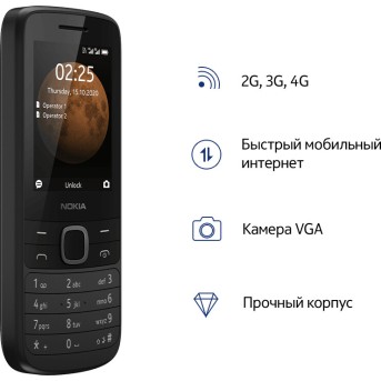 Мобильные телефоны Nokia 16QENB01A02 - Metoo (1)